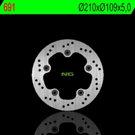 Disco de freno NG BRAKES redondo fijo 691