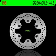 Disco de freno NG BRAKES redondo fijo 196