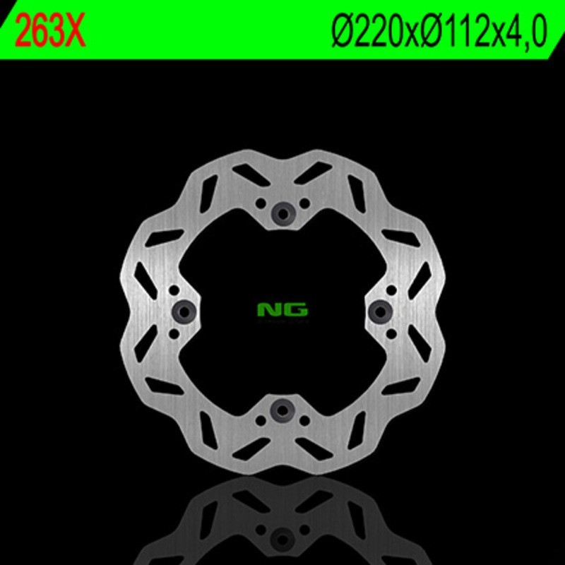 Disco de freno NG BRAKES ondulado fijo 263X