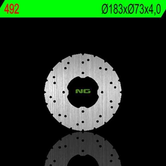 Disco de freno NG BRAKES redondo fijo 492