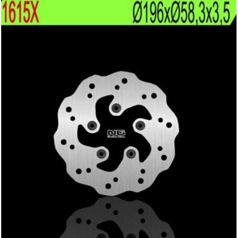 Disco de freno NG BRAKES ondulado fijo 1615X