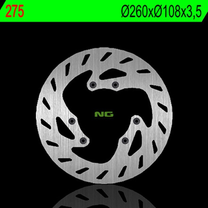 Disco de freno NG BRAKES redondo fijo 275