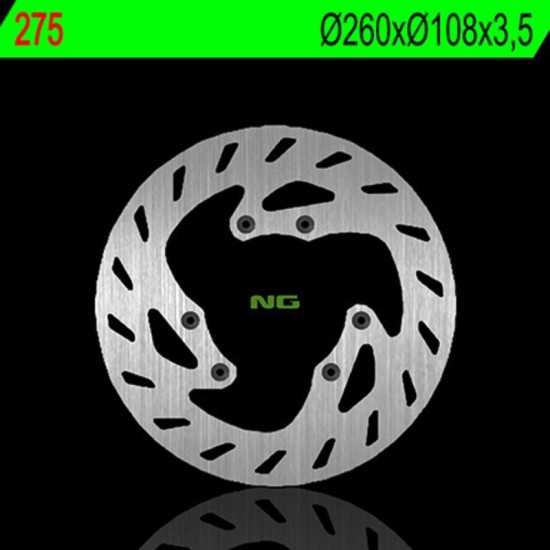 Disco de freno NG BRAKES redondo fijo 275