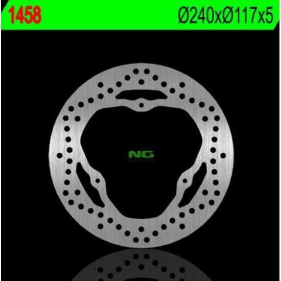 Disco de freno NG BRAKES redondo fijo 1458