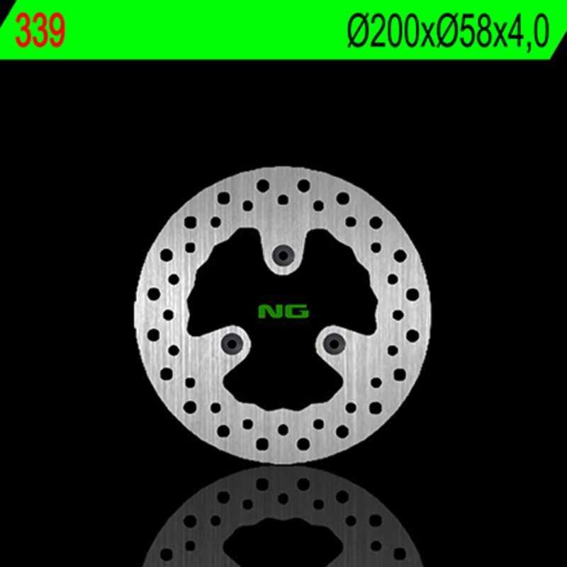 Disco de freno NG BRAKES redondo fijo 339