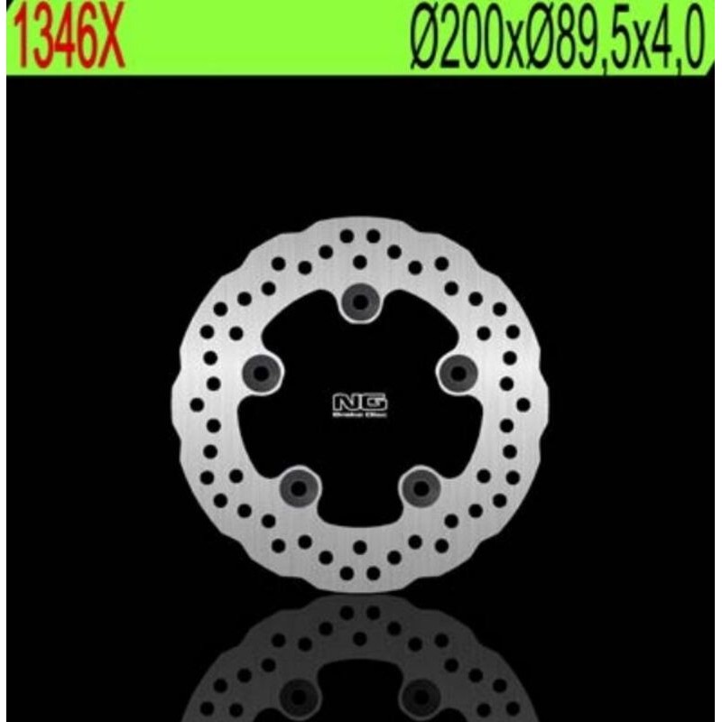 Disco de freno NG BRAKES ondulado fijo 1346X