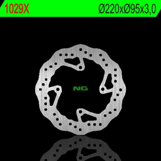 Disco de freno NG BRAKES ondulado fijo 1029X
