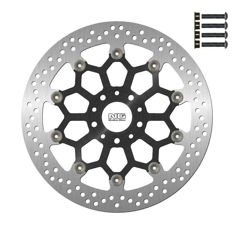 Kit disco de freno sobredimensionado NG BRAKES redondo flotante 1837GK34