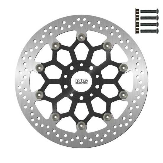Kit disco de freno sobredimensionado NG BRAKES redondo flotante 1837GK34