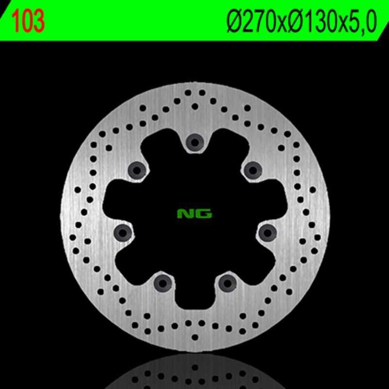 Disco de freno NG BRAKES redondo fijo 103