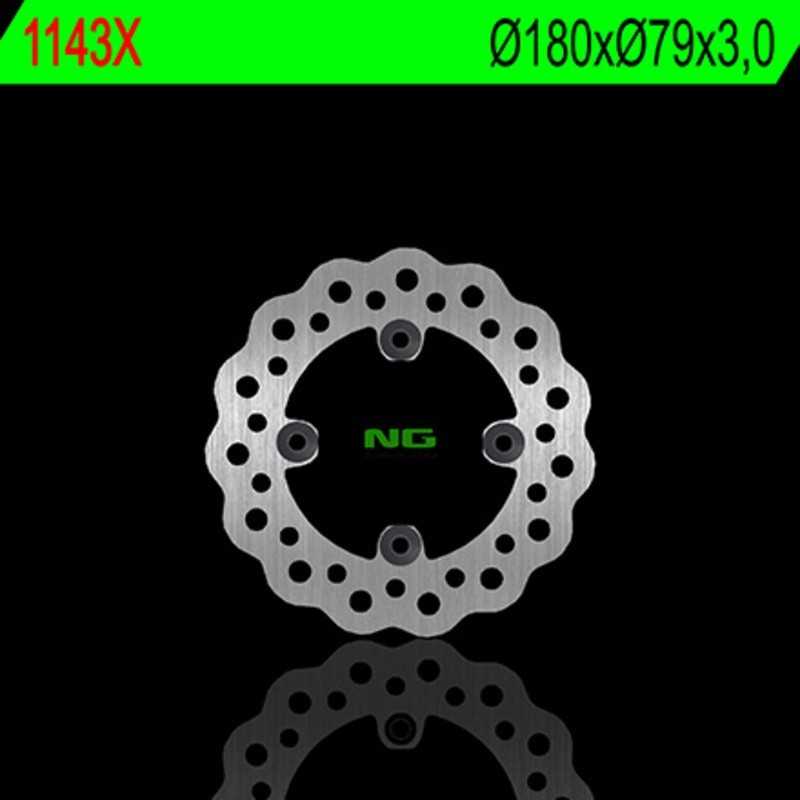 Disco de freno NG BRAKES ondulado fijo 1143X