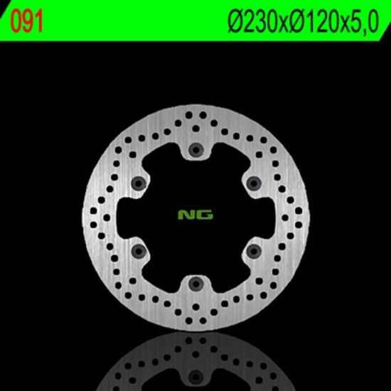Disco de freno NG BRAKES redondo fijo 91