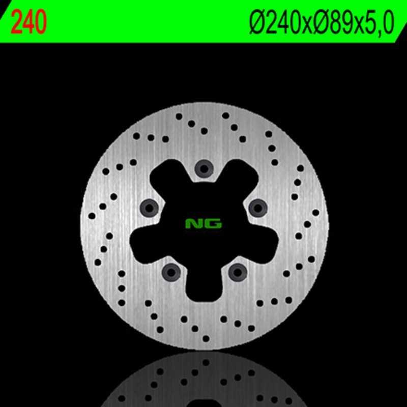 Disco de freno NG BRAKES redondo fijo 240