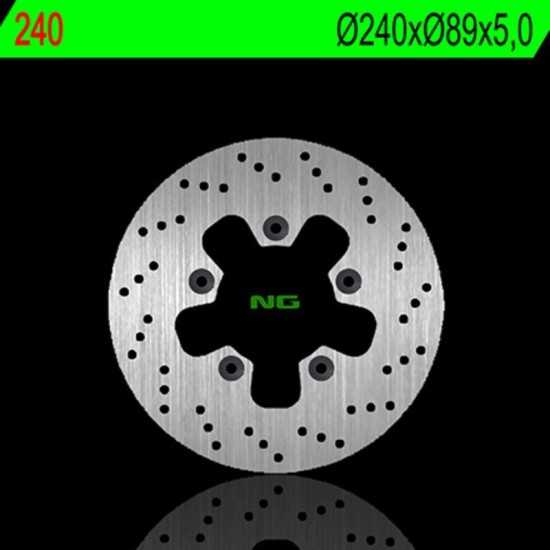 Disco de freno NG BRAKES redondo fijo 240