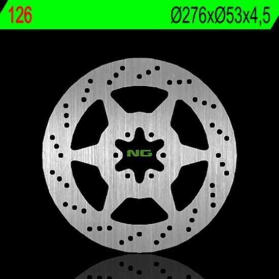 Disco de freno NG BRAKES redondo fijo 126