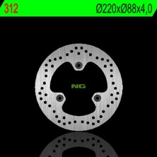 Disco de freno NG BRAKES redondo fijo 312
