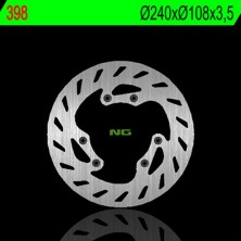 Disco de freno NG BRAKES redondo fijo 398