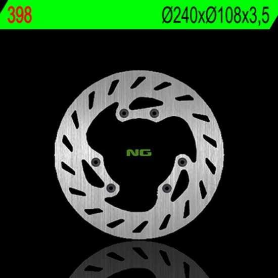 Disco de freno NG BRAKES redondo fijo 398