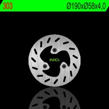 Disco de freno NG BRAKES redondo fijo 303