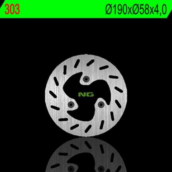 Disco de freno NG BRAKES redondo fijo 303