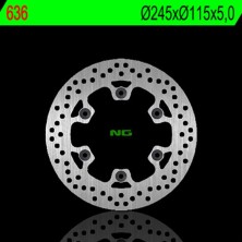 Disco de freno NG BRAKES redondo fijo 636