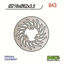 Disco de freno NG BRAKES redondo fijo 843