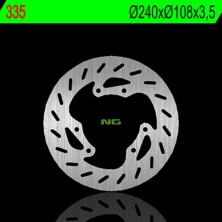 Disco de freno NG BRAKES redondo fijo 335