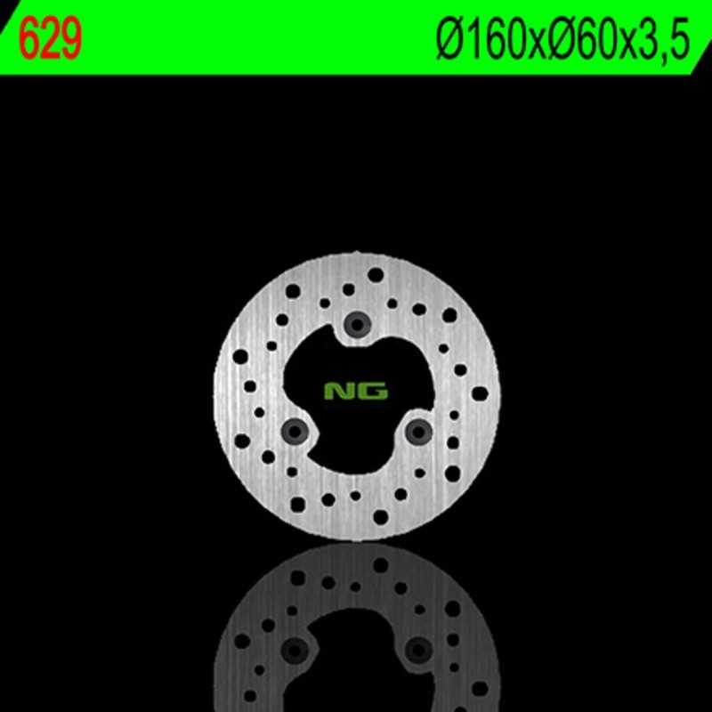 Disco de freno NG BRAKES redondo fijo 629