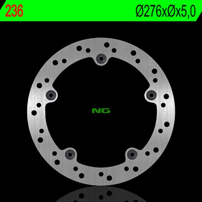Disco de freno NG BRAKES redondo fijo 236