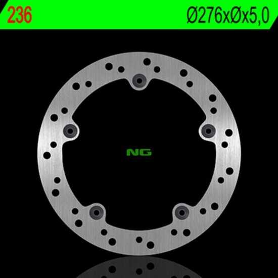 Disco de freno NG BRAKES redondo fijo 236