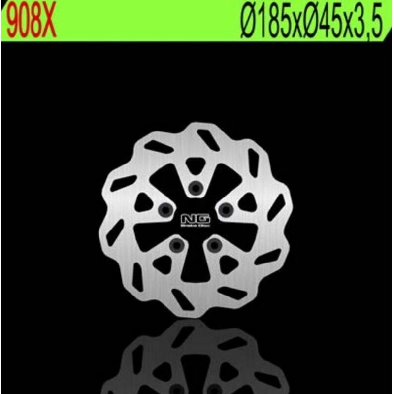 Disco de freno NG BRAKES ondulado fijo 908X