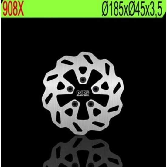 Disco de freno NG BRAKES ondulado fijo 908X