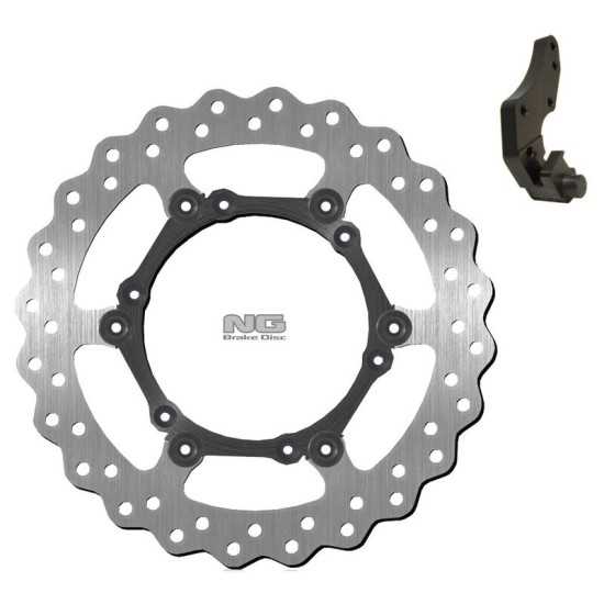 Kit disco de freno sobredimensionado NG BRAKES ondulado flotante 1254XK09