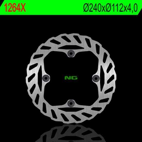 Disco de freno NG BRAKES ondulado fijo 1264X