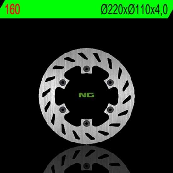 Disco de freno NG BRAKES redondo fijo 160