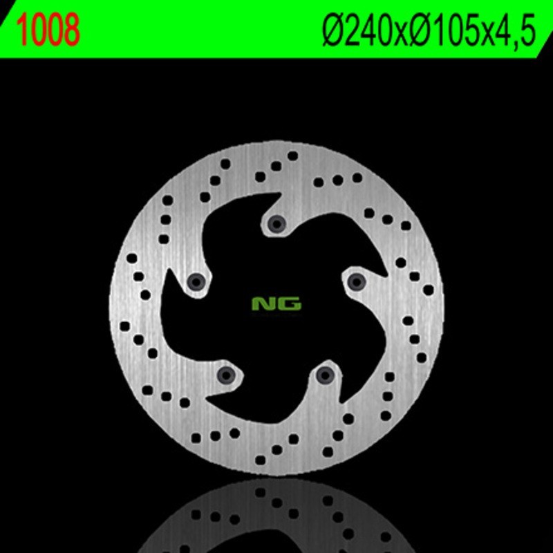 Disco de freno NG BRAKES redondo fijo 1008