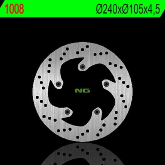 Disco de freno NG BRAKES redondo fijo 1008