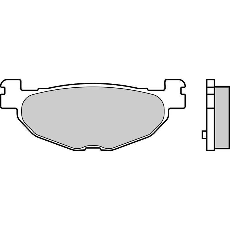 Pastillas de freno organicas Yamaha T-Max 500 Brembo