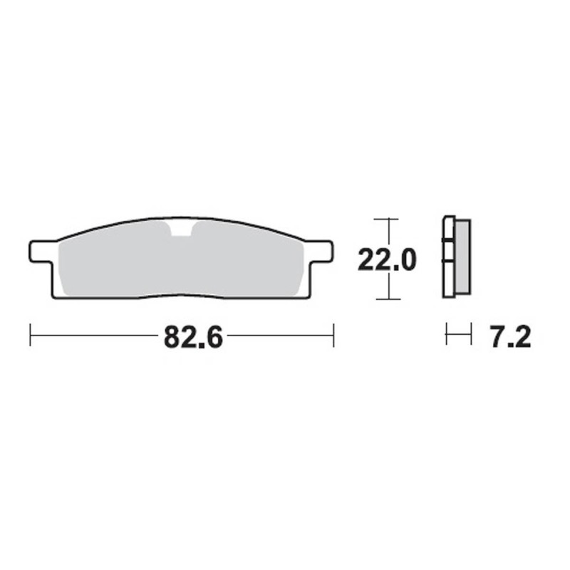 Pastillas de freno sinterizadas Yamaha YZ 65/80/85 Galfer