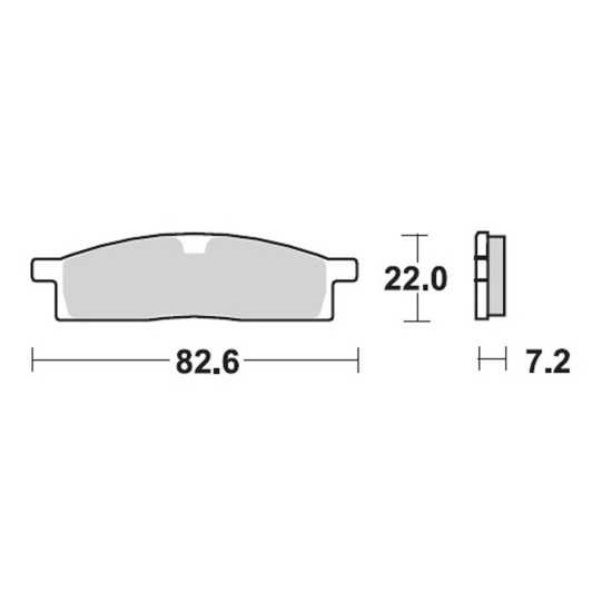 Pastillas de freno sinterizadas Yamaha YZ 65/80/85 Galfer
