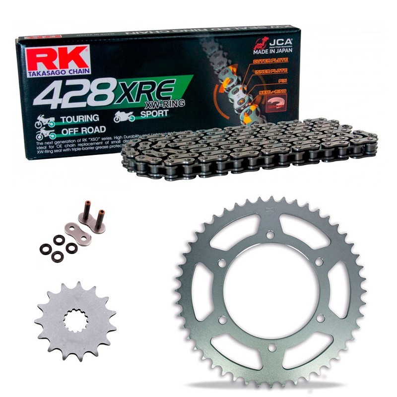 Kit de arrastre Yamaha YZ 85 14Z/ 51T cadena sin reten con clip