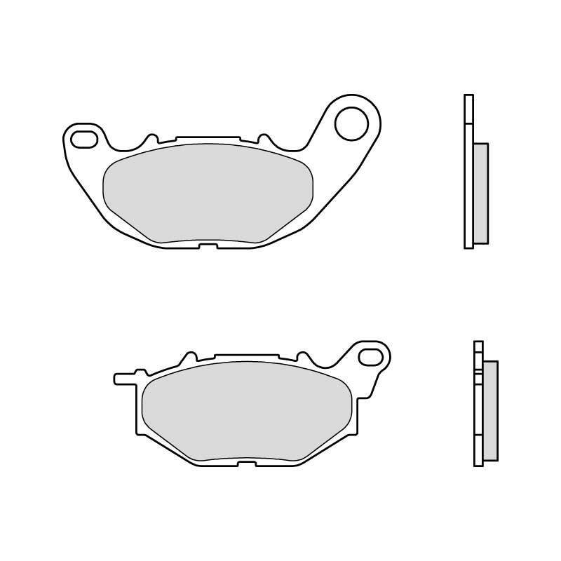 Pastillas de freno sinterizadas Yamaha X-Max 300 Brembo
