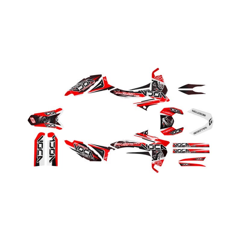 Kit de vinilos Voca Bestia Sherco 50cc