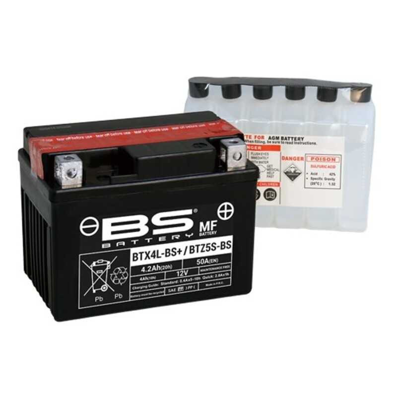 BS BATTERY Batería BS BATTERY BTX4L+ / BTZ5S