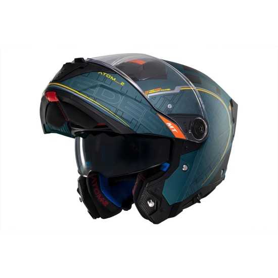 Casco ATOM 2 SV DESTINY C6 MATE MT Helmets