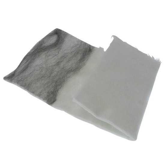 Fibra de escape con cubierta inox Polini 60x30x3