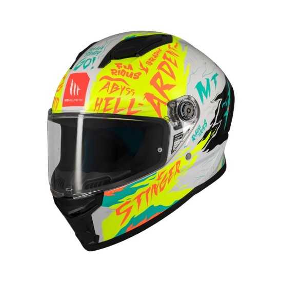 Casco MT Helmets STINGER 2 ARDENT A3 BRILLO