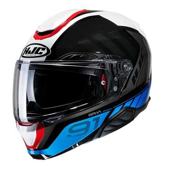 Casco HJC RPHA 91 Rafino Rojo/Azul/Blanco