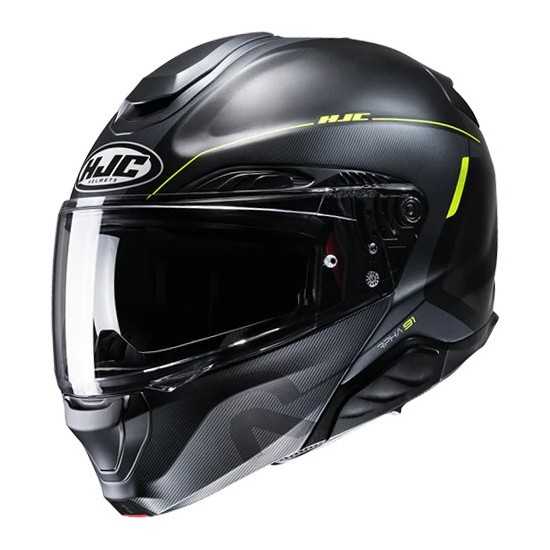 Casco HJC RPHA 91 Combust Negro/Gris/Amarillo