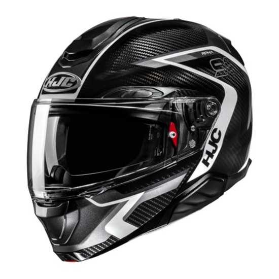 Casco HJC RPHA 91 Carbon Lagos Negro/Blanco